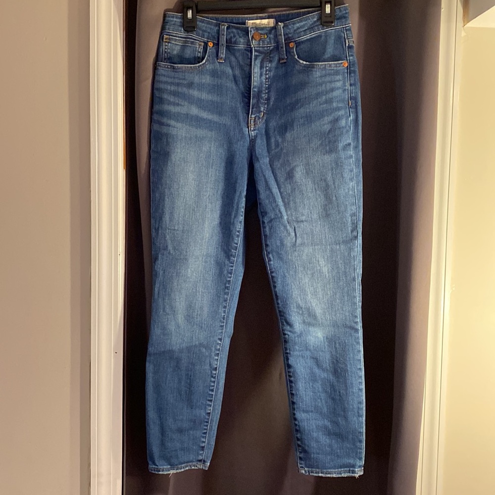 Madewell Curvy High Rise Skinny Crop